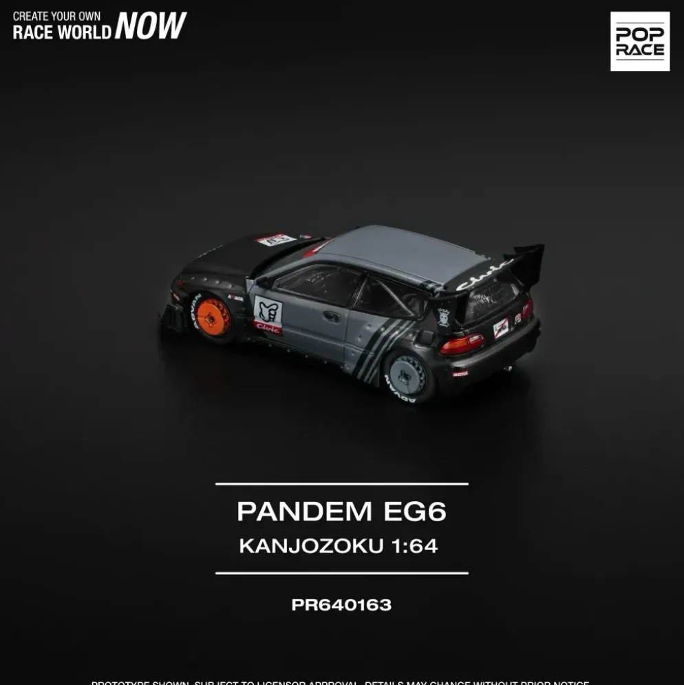 Pandem Honda Civic EG6 KANJOZOKU - 163 - Pop Race