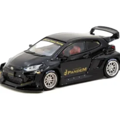 Pandem Toyota GR Yaris - Svart - ROAD64 - Tarmac - 1:64