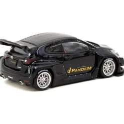 Pandem Toyota GR Yaris - Svart - ROAD64 - Tarmac - 1:64