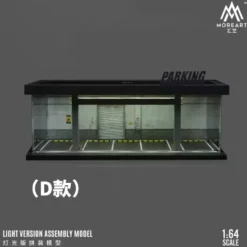Parking lot - Parkering Diorama - LED-belysning - 1:64