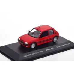 Peugeot 205 GTI 1.9 1988 - Röd - Odeon - 1:43