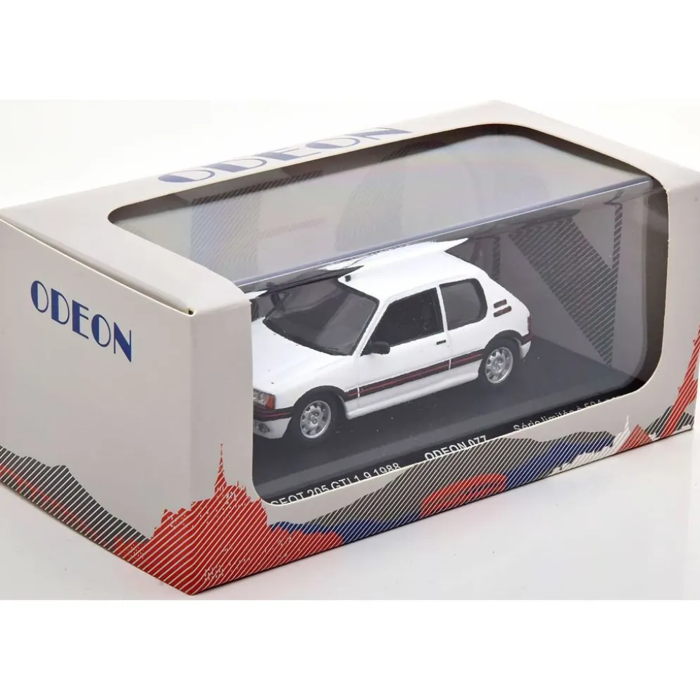 Peugeot 205 GTI 1.9 1988 - Vit - Odeon - 1:43