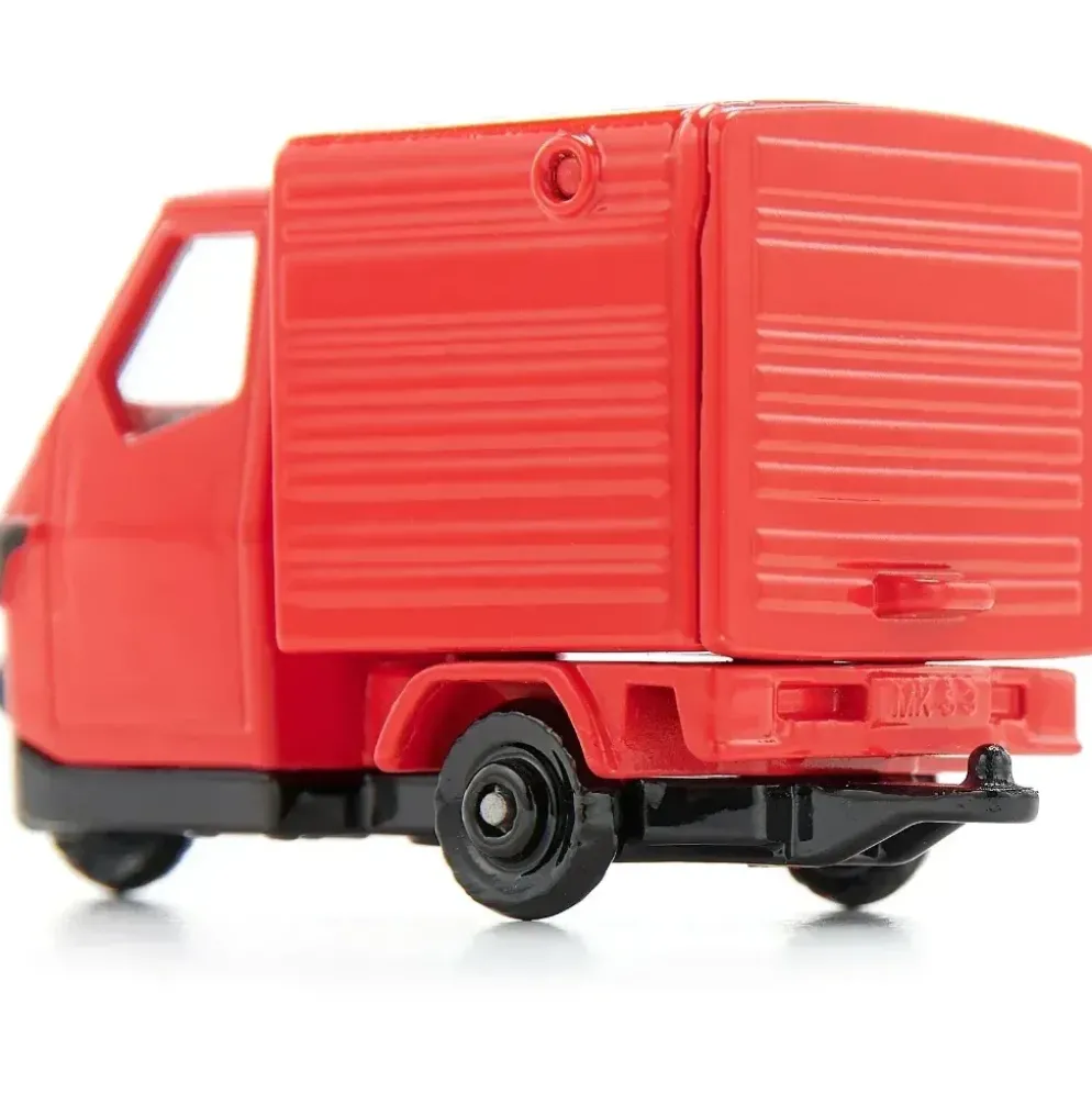 Piaggio Ape 50 - Röd - 1583 - Siku - 6 cm