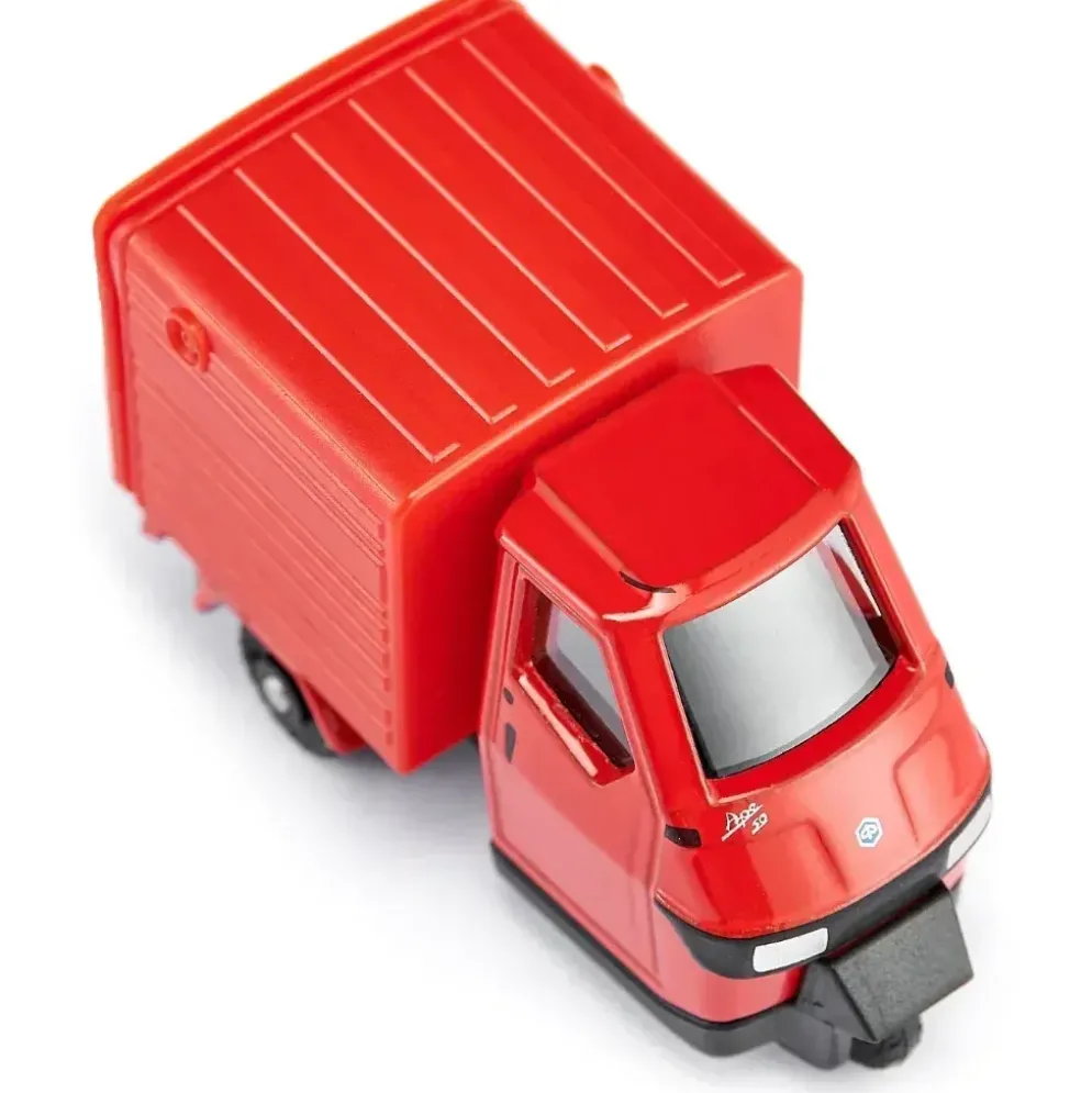 Piaggio Ape 50 - Röd - 1583 - Siku - 6 cm