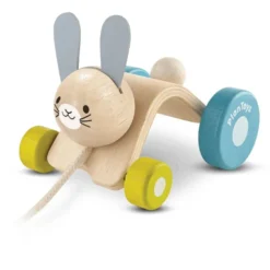 PlanToys Hopping Rabbit - dragleksak från 1 år