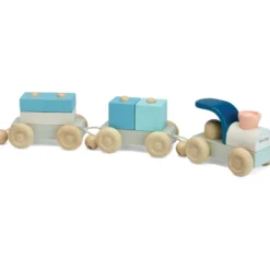 PlanToys - Stacking Train Trio - Orchard