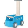 PlanToys Van Walker 5719 - Blå gåvagn i trä