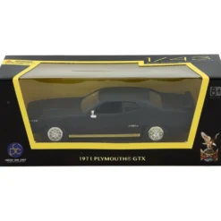 1971 Plymouth GTX - Svart - Lucky Die Cast - 1:43