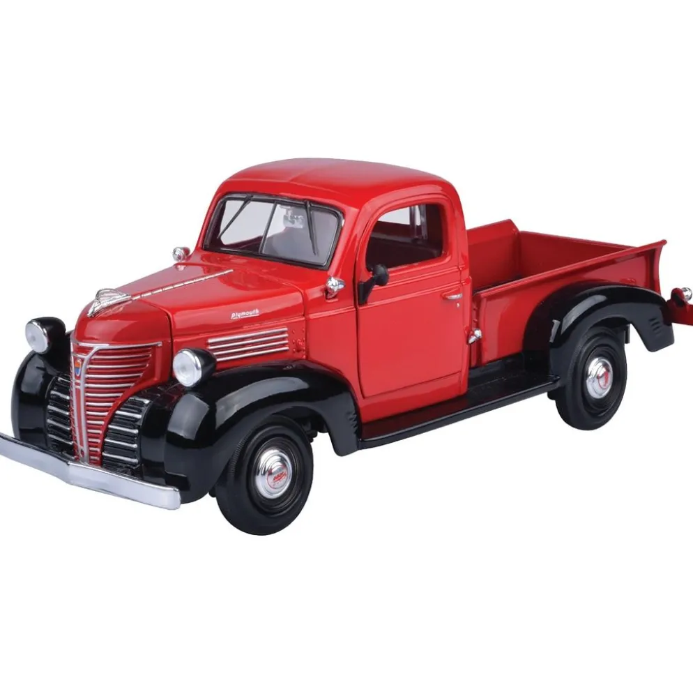 1941 Plymouth Pickup - Röd - Motormax - 1:24