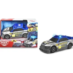 Police Car - Ljud och Ljus - Dickie Toys - 15 cm