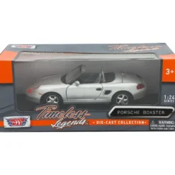 Porsche Boxster (986) - Silver - Motormax - 1:24