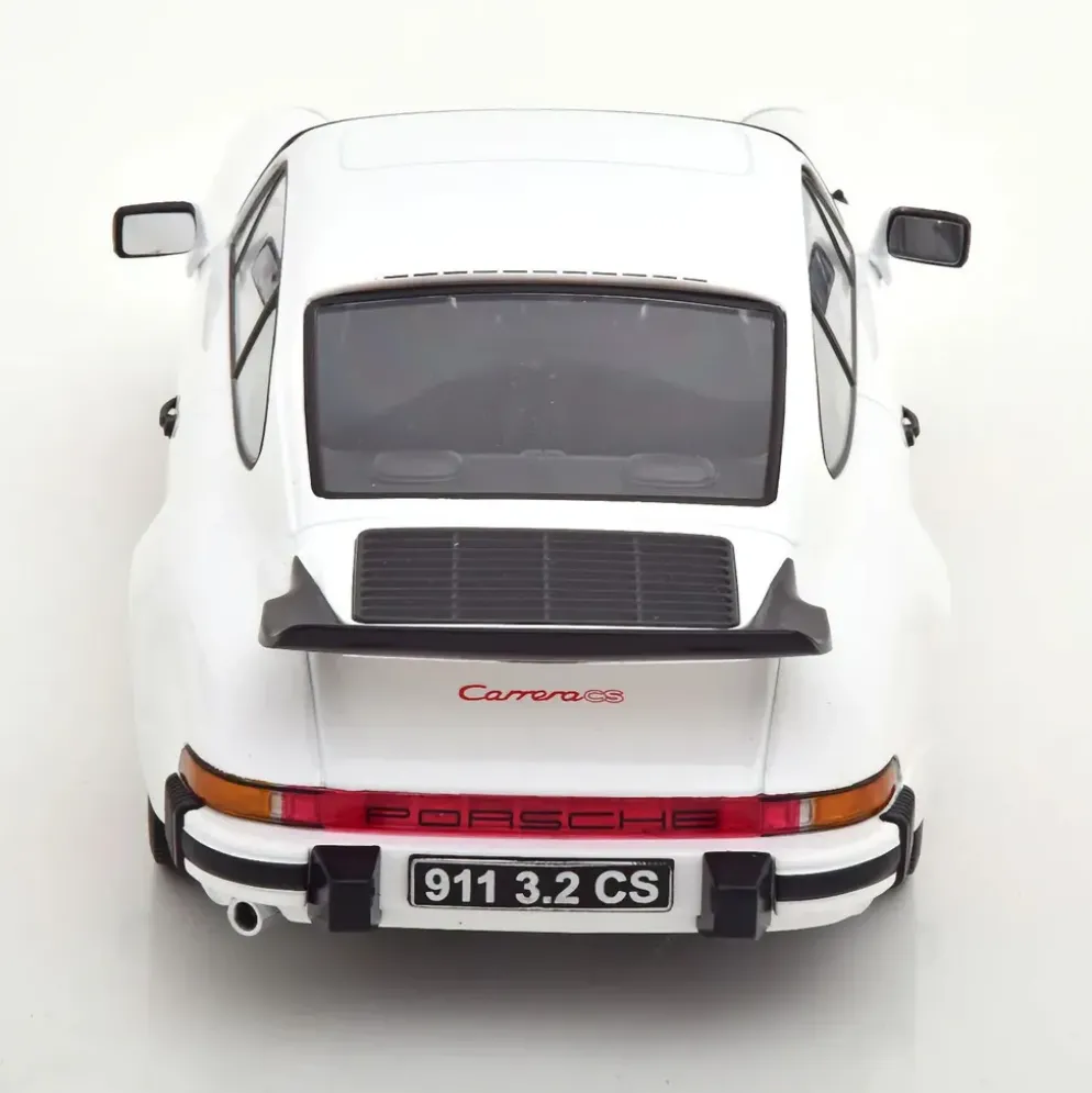 Porsche 911 Carrera Clubsport 1989 - Vit/Röd - KK-Scale 1:18
