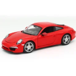 Porsche 911 Carrera S - Röd - Rastar - 1:24