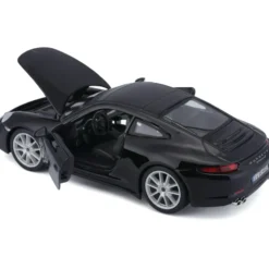 Porsche 911 (991) Carrera S - Svart - Bburago - 1:24
