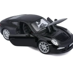 Porsche 911 (991) Carrera S - Svart - Bburago - 1:24