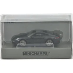 Porsche 911 Carrera 4S - 2019 - Svart - Minichamps - 1:87