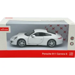 Porsche 911 Carrera S - Vit - Rastar - 1:24