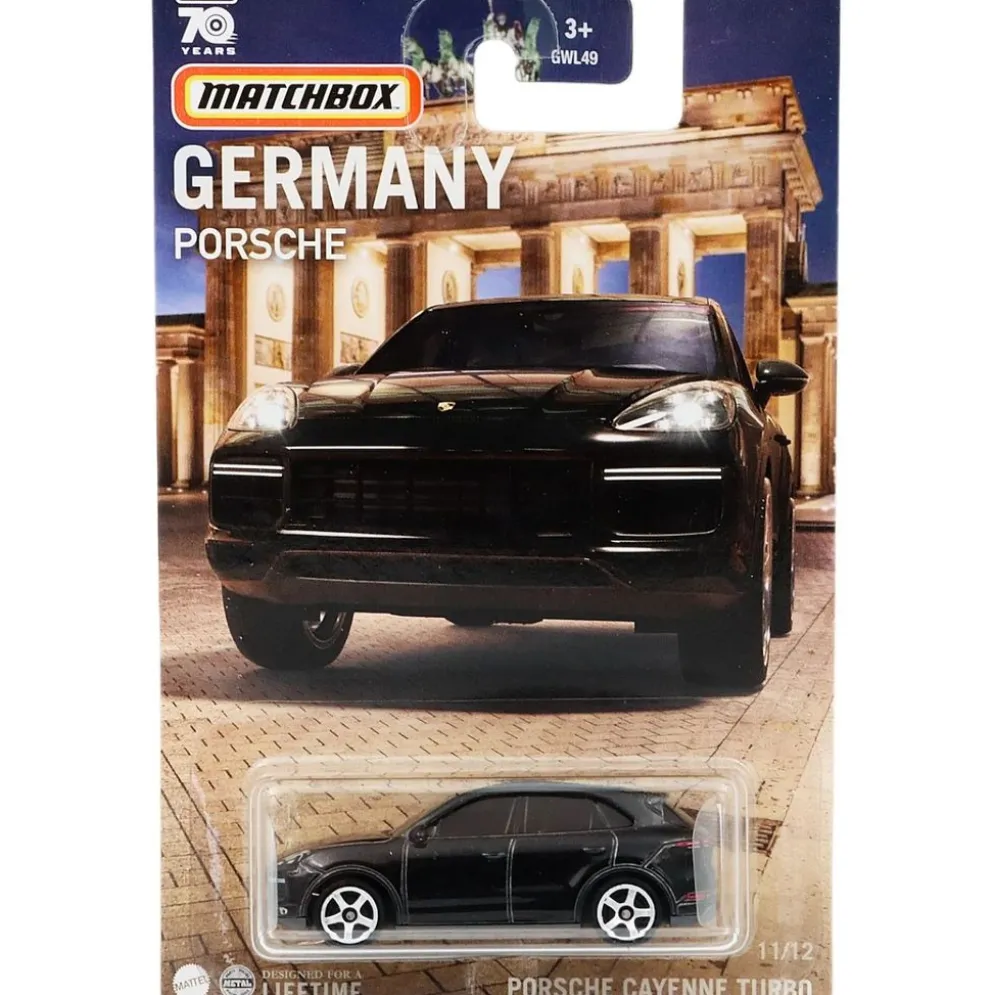 Porsche Cayenne Turbo - Svart - Germany 11/12 - Matchbox