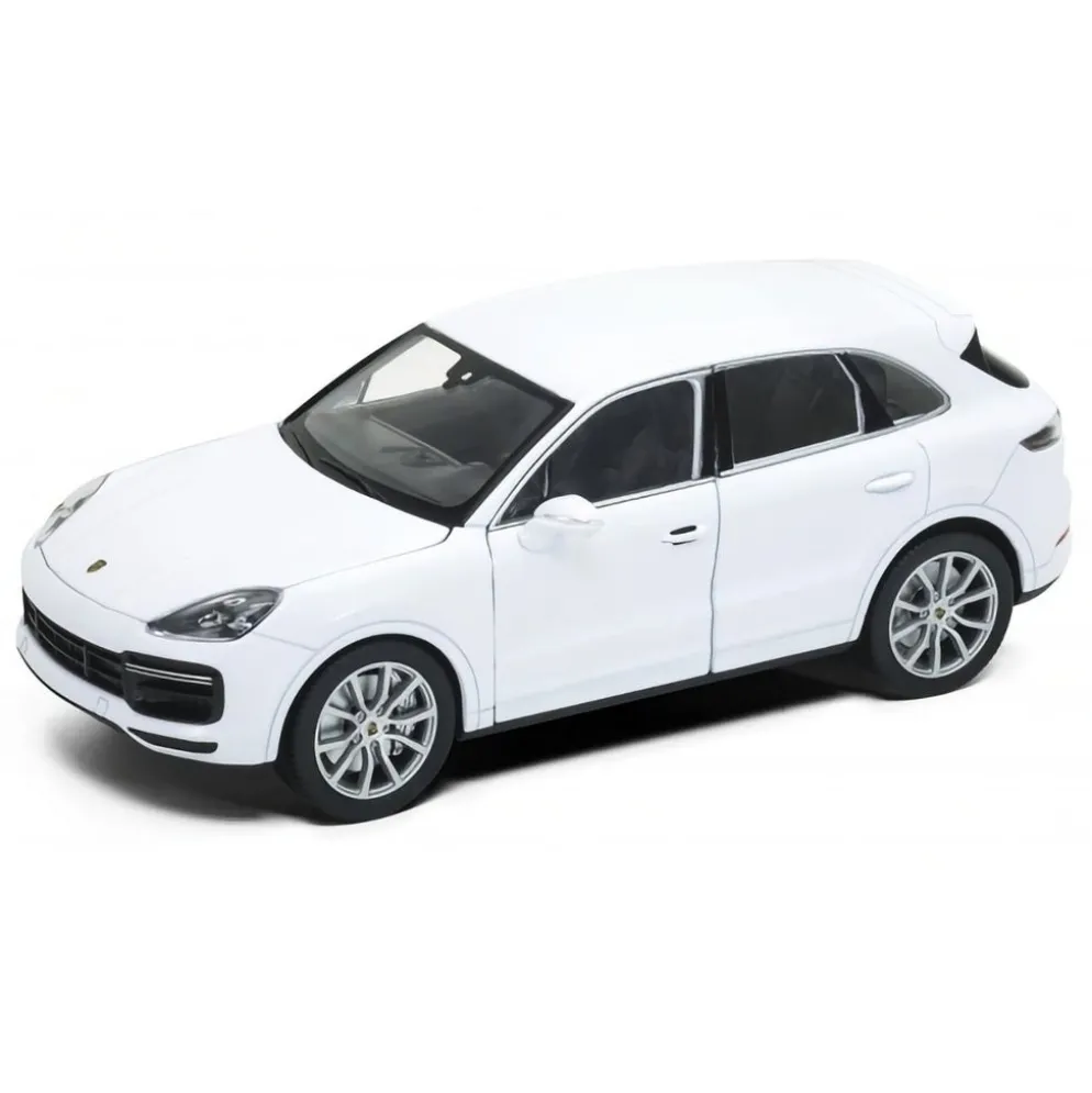 Porsche Cayenne Turbo - Vit - Welly - 1:24