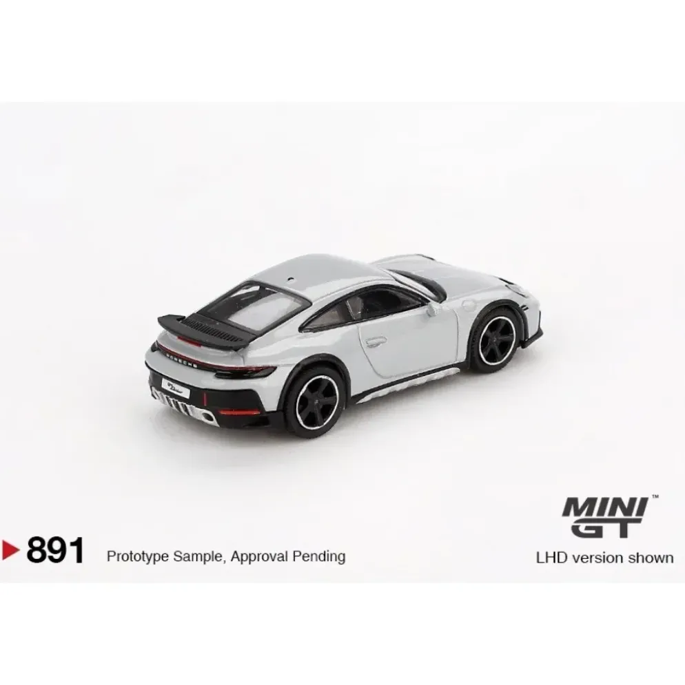 Porsche 911 Dakar - Ice Gray Metallic - 891 - Mini GT - 1:64