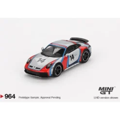 Porsche 911 (992) Dakar - Ice Gray Metallic "Rally 1978" - 964 - Mini GT
