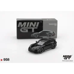 Porsche 911 (992) Dakar - Svart - 958 - Mini GT