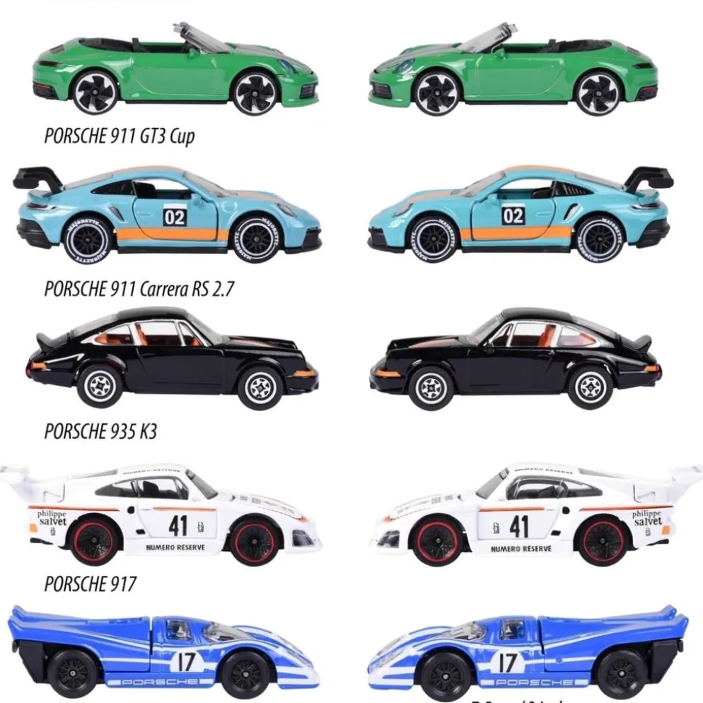 Porsche Edition - 5 Pieces Giftpack - Majorette