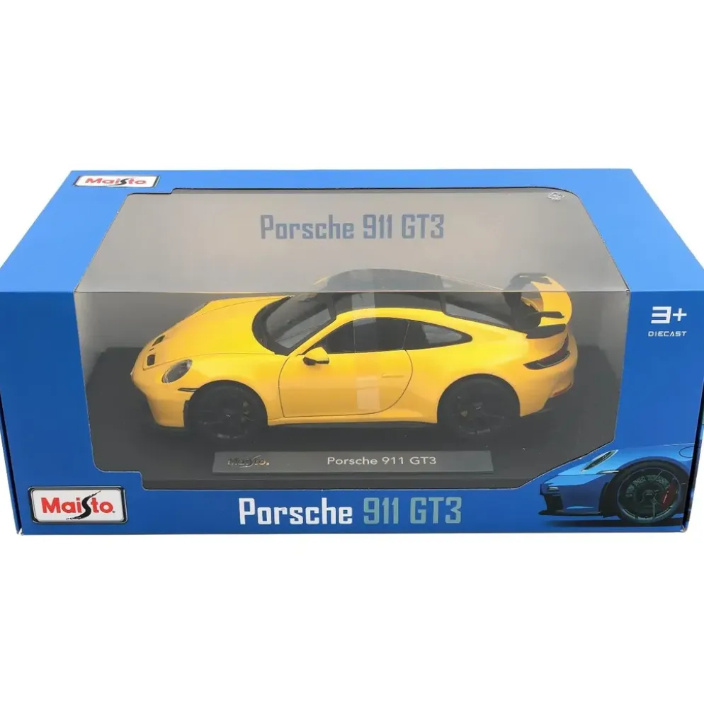 Porsche 911 GT3 - 2022 - Gul - Maisto - 1:18