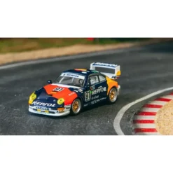 Porsche 911 GT2 #91 - 24h Le Mans 1995 - Schuco x Tarmac Works - 1:64