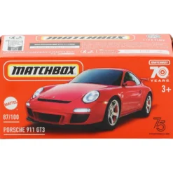 Porsche 911 GT3 - Röd - Power Grab - Matchbox