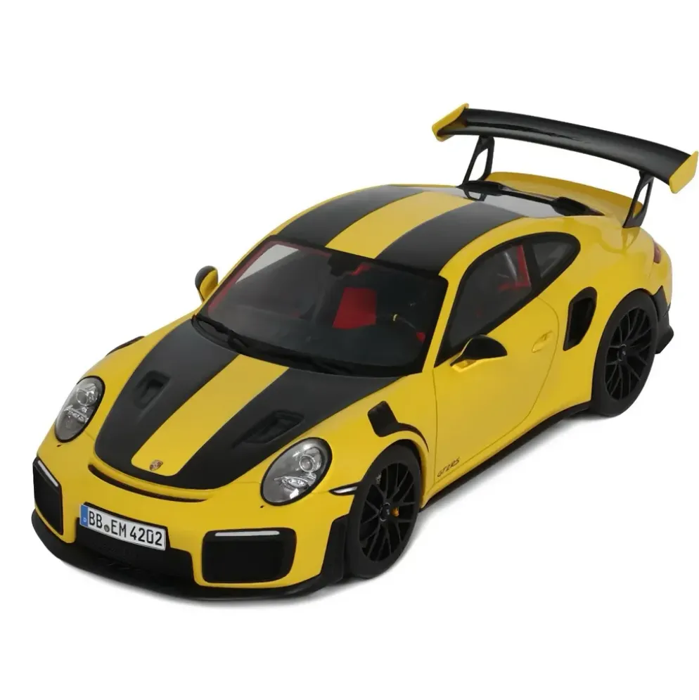 Porsche 911 (991.2) GT2 RS - Gul / Svart - GT Spirit - 1:18