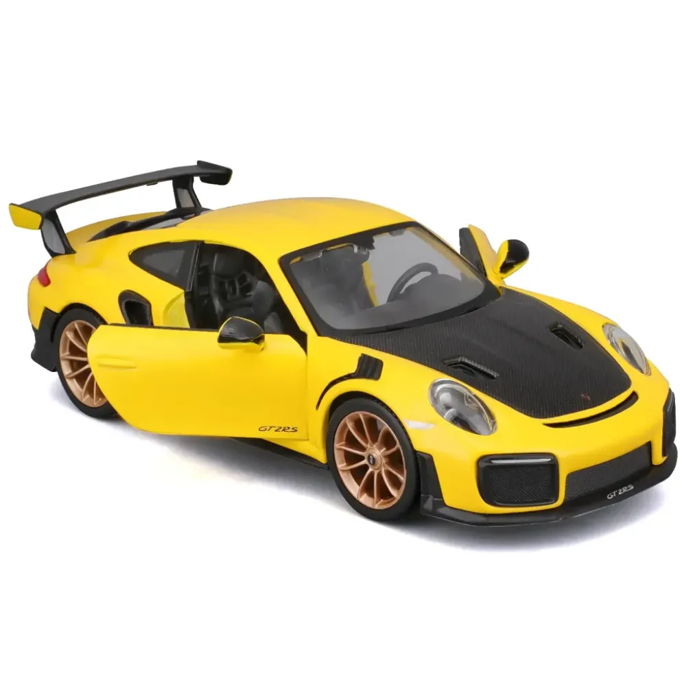 Porsche 911 GT2 RS - Gul / Svart - Maisto - 1:24