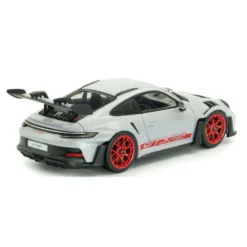 Porsche 911 (993) GT3 RS - 2023 - Ljusgrå / Röd - Solido - 1:43
