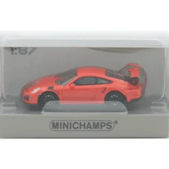 Porsche 911 (991) GT3 RS - 2015 - Orange - Minichamps - 1:87