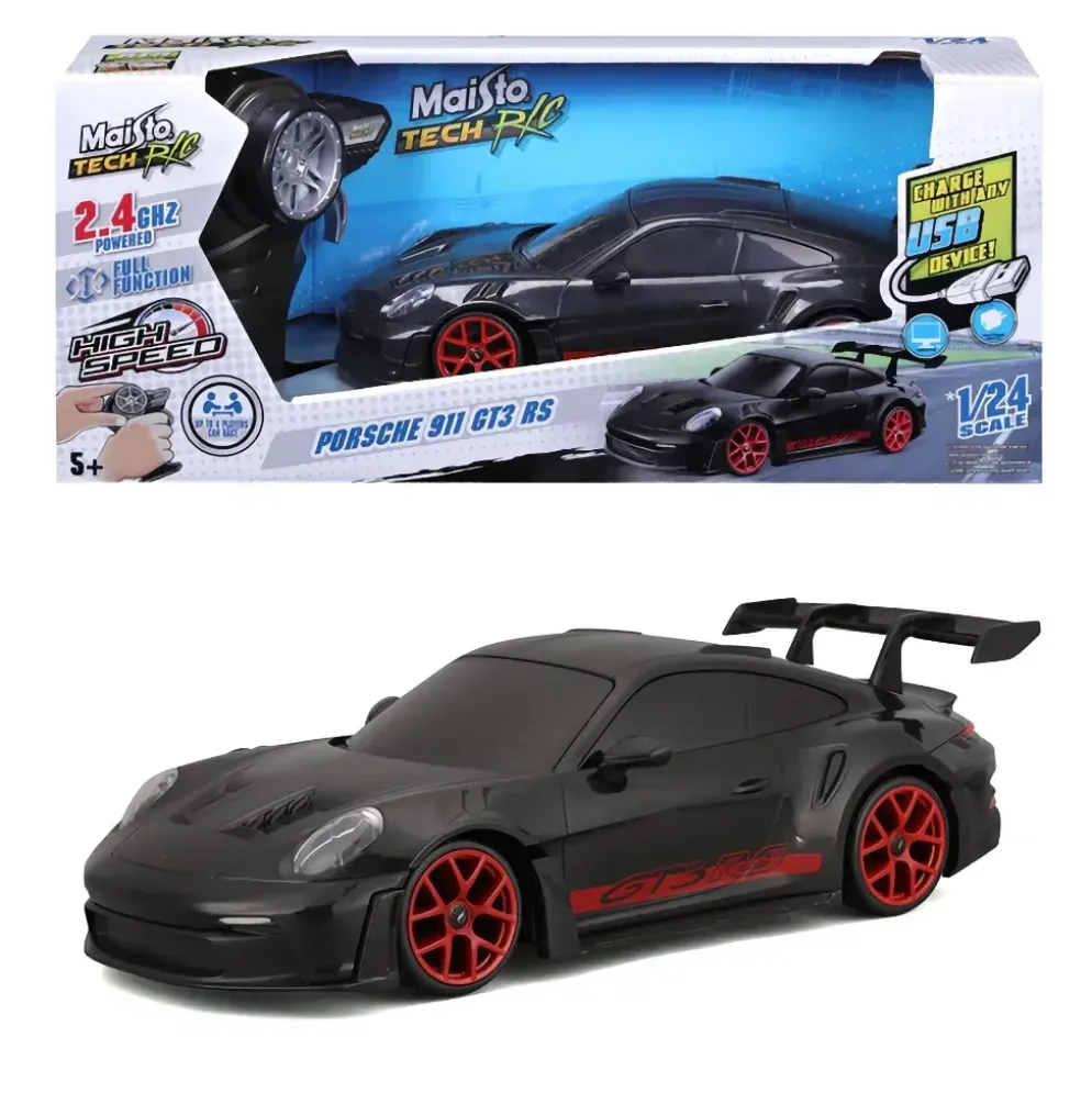 Porsche 911 GT3 RS - Radiostyrd Bil - Maisto - 21 cm