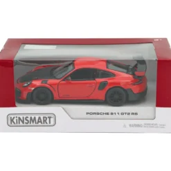 Porsche 911 (991) GT2 RS - Röd och Svart - Kinsmart - 12 cm