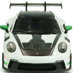 Porsche 911 (993) GT3 RS - 2023 - Vit / Grön - Solido - 1:43