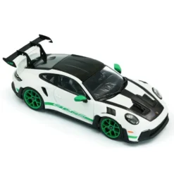 Porsche 911 (993) GT3 RS - 2023 - Vit / Grön - Solido - 1:43