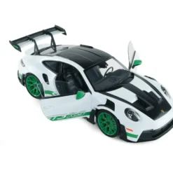 Porsche 911 GT3 RS - Vit / Grön - 2024 - Solido - 1:18