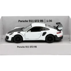 Porsche 911 GT2 RS - Vit - Kinsmart - 1:36