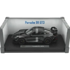 Porsche 911 GT3 - 2022 - Svart m. silverrand - Maisto - 1:18