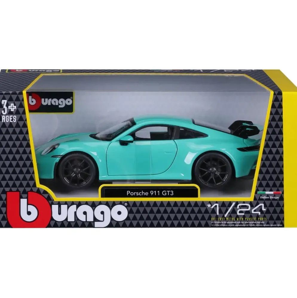 Porsche 911 (992) GT3 - Turkos - Bburago - 1:24