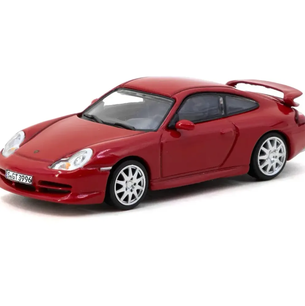 Porsche 911 GT3 (type 996) Diecast SuperCon Special Edition - Röd - Tarmac Works x Ixo Models - 1:64