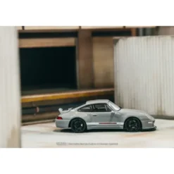 Porsche 993 Gunter Werks - Grå - ROAD64 - Tarmac - 1:64