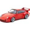 Porsche 993 Gunter Werks - Röd - ROAD64 - Tarmac - 1:64