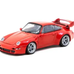 Porsche 993 Gunter Werks - Röd - ROAD64 - Tarmac - 1:64