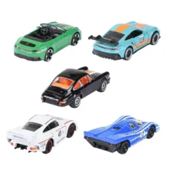 Porsche - 5 leksaksbilar giftpack - Majorette