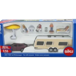 Porsche Macan med Dethleffs Husvagn - 2542 - Siku