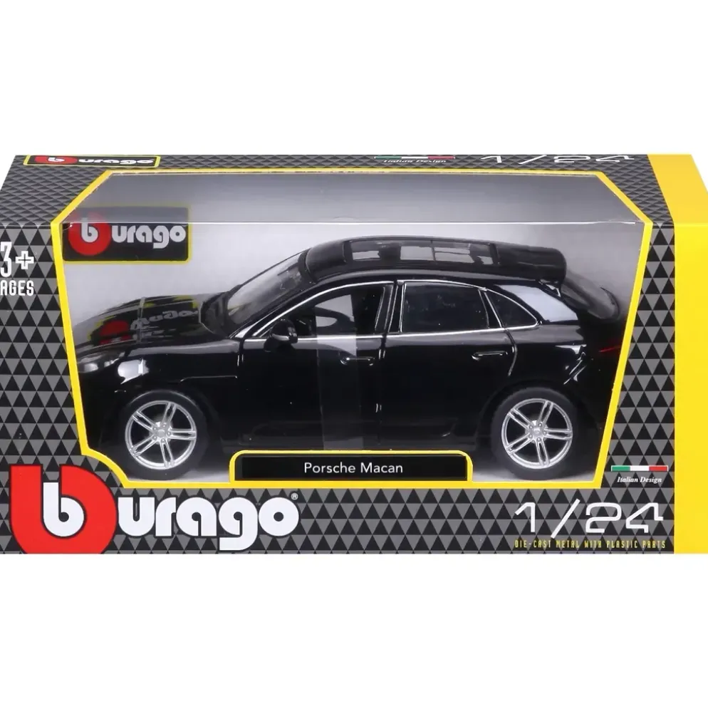 Porsche Macan - Svart - Bburago - 1:24