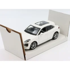 Porsche Macan - Vit - Bburago - 1:24